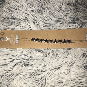 Chocker necklace with stars
